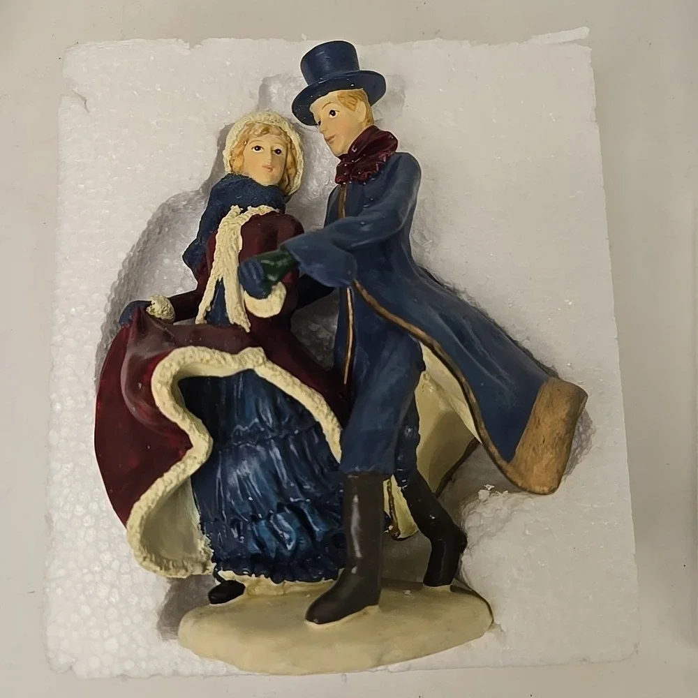 Cracker Barrel‎ The Original Christmas Collection Man And Women Figurine